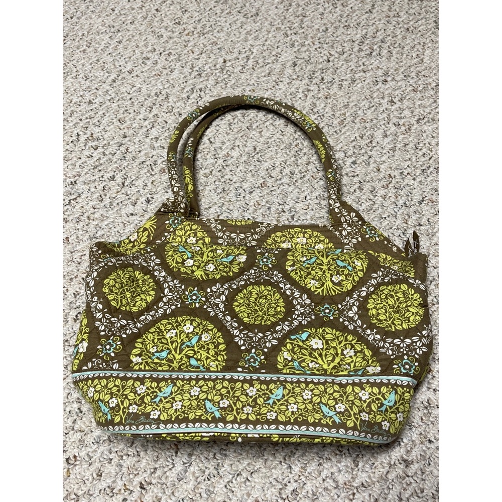 EUC Vera Bradley Handbag with birds and trees design